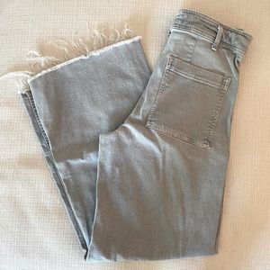 Zara Marine Straight High Waisted Size 6 Jeans
